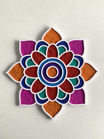 Easy to Make Rangoli