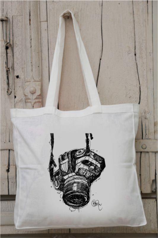 Tote Bag - Camera - Poppins Store Products