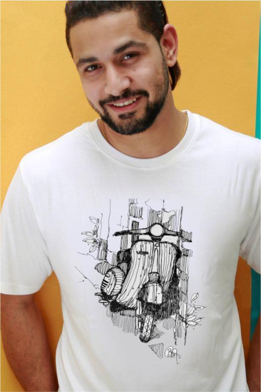 Scooter Cotton T-Shirt for Men - Poppins Store Products