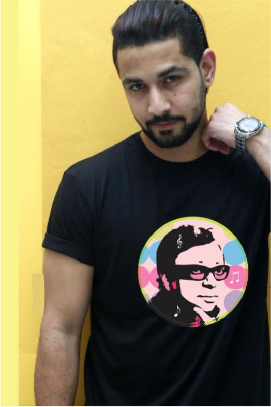 R D  Burman  Cotton T-Shirt for Men - Poppins Store